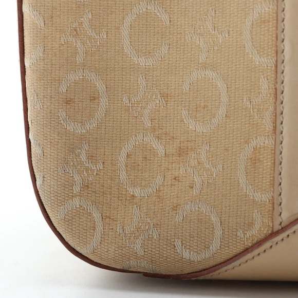 Céline Monogramm Canvas and Leather Tote - Picture 10 of 12